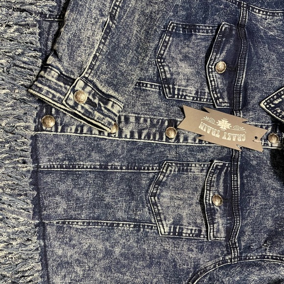 Crazy Train Denim Jacket - Picture 6 of 9